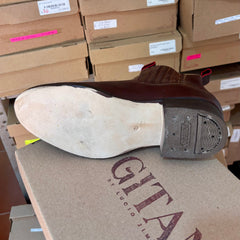 Botín Volado Chocolate Pull Up